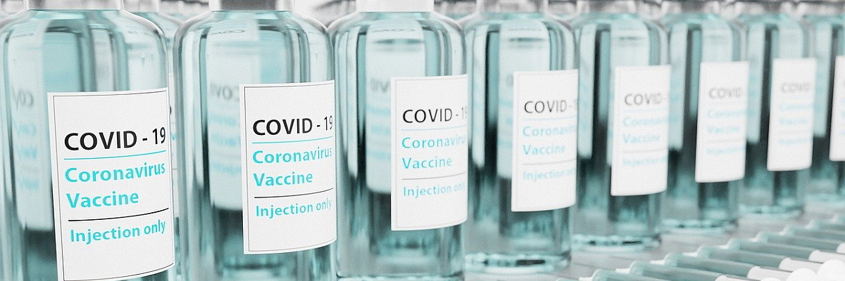 Covid Vaccine bottles