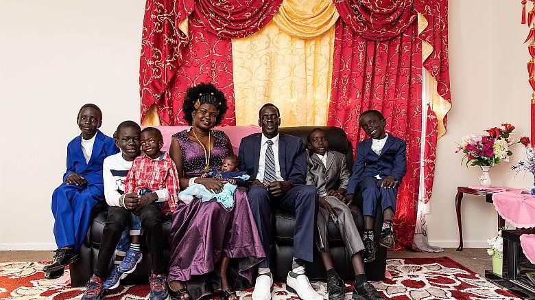 The Deng Family portrait